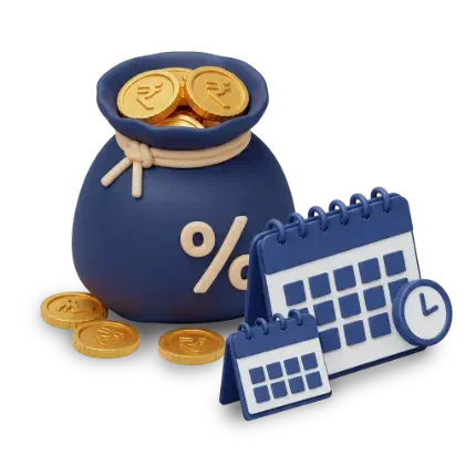 Upto 60 Months Tenures